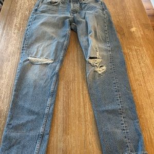 Rag and Bone Rosa midrise girlfriend Jeans